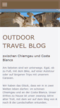 Mobile Screenshot of outdoor-costa-blanca.info